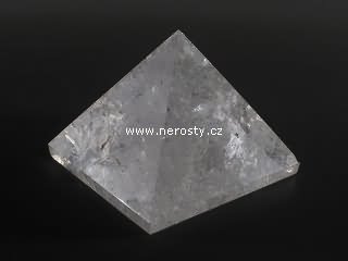 rock crystal, pyramid