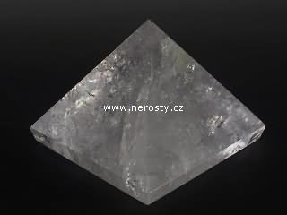 rock crystal, pyramid