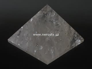 rock crystal, pyramid