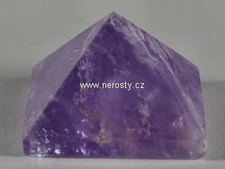 amethyst, pyramid