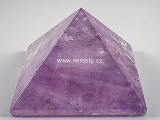 amethyst, pyramid